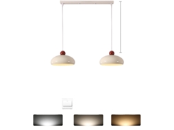 Laxiscreed Plafon De Abóbora Com Luz Três Tons Para Quarto, Design Moderno E Sofisticação, 35cm