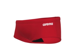 Calções de Banho de Homem para Natação ARENA Baixa Solid Vermelho (60)
