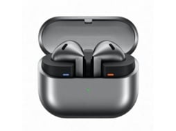 Auriculares Bluetooth SAMSUNG Galaxy Buds3 (In Ear - Microfone - Prateado)