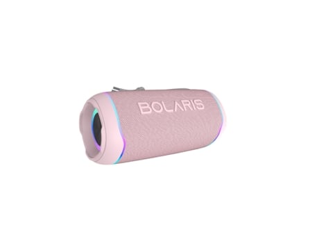 BOLARIS Altifalante Sem Fios 5.4 Parma Ipx6 16W Bluetooth com Efeitos de Iluminação Led Rosa