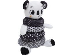 Brinquedo De Empilhar Para Bebês, Material Pelúcia Macio, Anéis