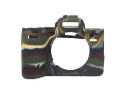 Camouflage Camera Protective Case Silicone Washable Scratch Resistant Digital Camera Accessories Fit For Ilce 7m4 LAXISCREED