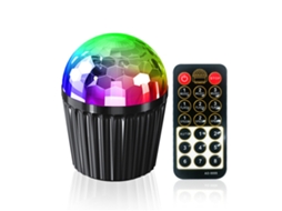 Lâmpada de Bola de Cristal Mágica Led para Ktv Casa Disco Luz de Projeção Atmosphere com Controle Remoto