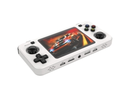 Console Portátil R36h, Dual Joystick, Arcade Retrô, Open Source, Sistema Dual Linux/psp, 15000 Jogos Branco 64g Sfushos