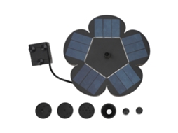 Fonte Solar Flor De Ameixa Rápido Início Fácil Instalação