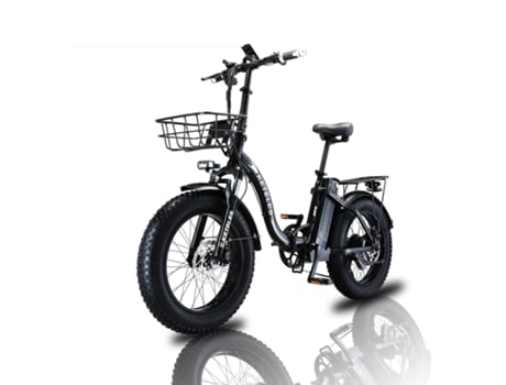 Bicicleta Elétrica Dobrável para Neve de Montanha 1000W 45Km/H 35Ah KETELES Kf9
