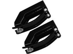 Conjunto De 2 Presilhas De Fixação Para Bagageiro De Teto, Ferro Reforçado, Braçadeiras