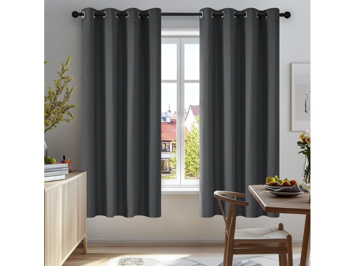 Peças Cortinas Blackout De Tecido Cortinas Com Isolamento Térmico Cortinas Com Ilhós Cortinas Para Escurecimento De Ambientes Cortinas Com Argolas