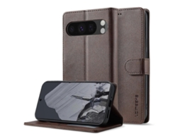 Capa De Celular Lc.imeeke Com Textura De Bezerro E Flip De Couro