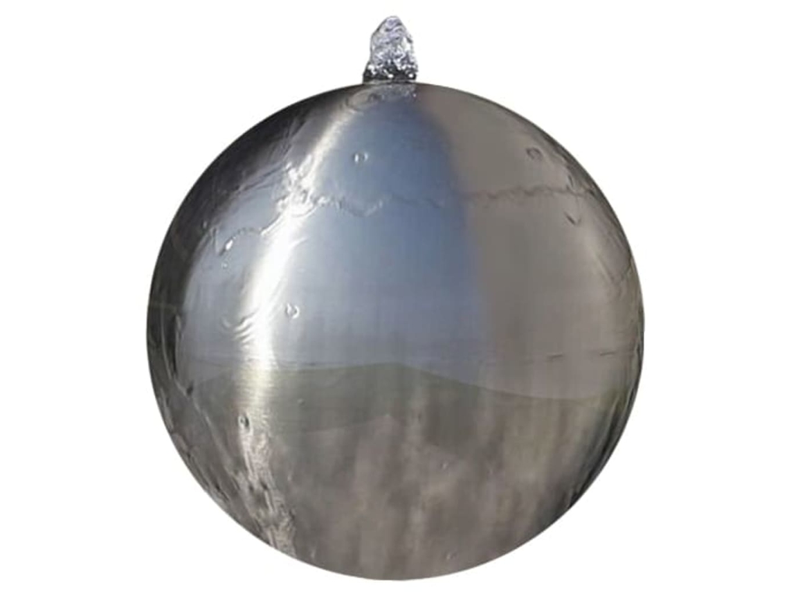 Fonte esfera VIDAXL Prateado Aço inoxidável (30 cm)
