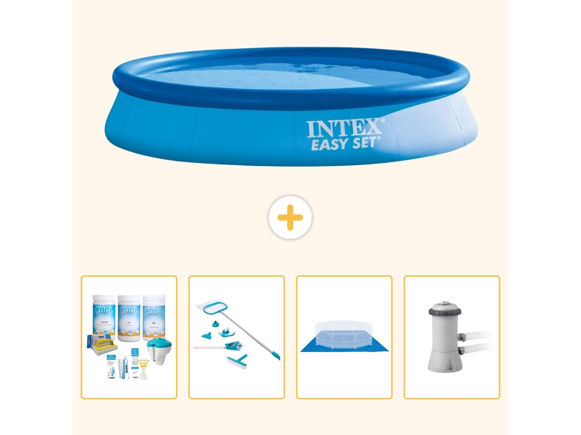Intex Piscina Easy Set Redonda - 366x76 Cm - 5-peças S20888