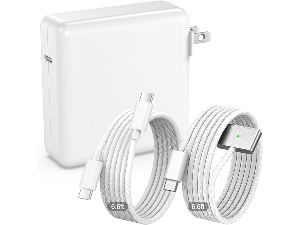 Carregador De 100 W Para Macbook Pro De 14 E 16 Polegadas, Macbook Air De 13 E 15 Polegadas (modelos De 2025, 2024, 2023, 2022, 2021, M4, M3, M1