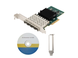 Placa De Rede Do Servidor (adaptador De Fibra Gigabit De 4 Portas)
