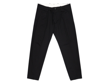 Calças De Homem Nine In The Morning Kent Carrot Algodão Preto (48)