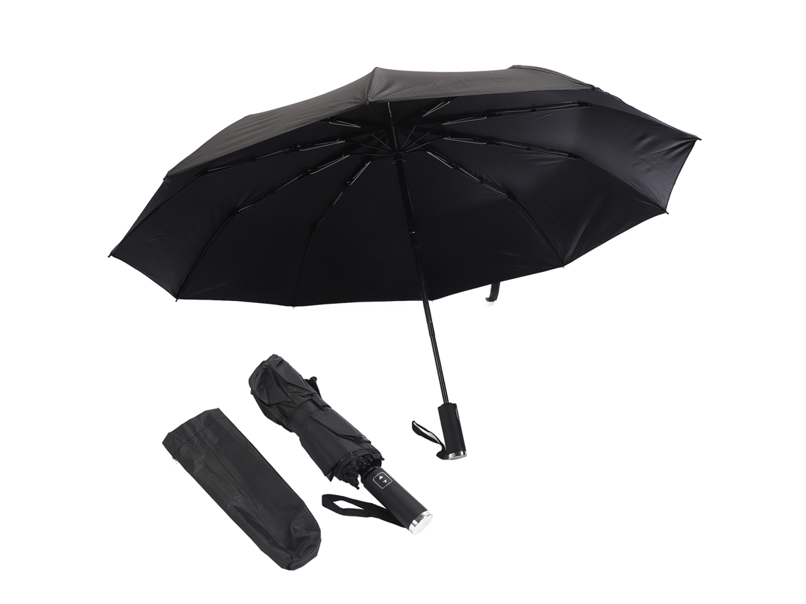 Guarda chuva Automático Plegável 10 Ossos Anti colisão