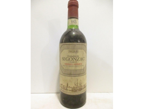 Vinho Tinto DOMAINE DE SÉGONZAC 1975 (75 cl - 1 unidade)