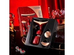 Masajeador Facial 3 em 1, Massageador Elétrico, Dispositivo de Vibração para Eliminar Rugas, Rejuvenescer a Pele e Reafirmar. Massage GOKOCO