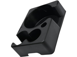 Porta-copos Multifuncional Para Carro, Em Plástico Preto.
