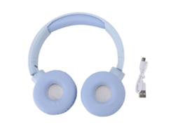 Auriculares Inalámbricos Bluetooth Plegables Con Sonido Estéreo Y Graves Potentes para Juegos Y Deportes Azul