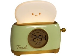 Despertador Infantil Com Luz Noturna Led, Visor Digital, Monitor De Temperatura Para O Quarto, Relógio De Cabeceira Fofo