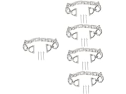 Conjunto De 5 Pulseiras Charmosas E Modernas Para Smartwatch