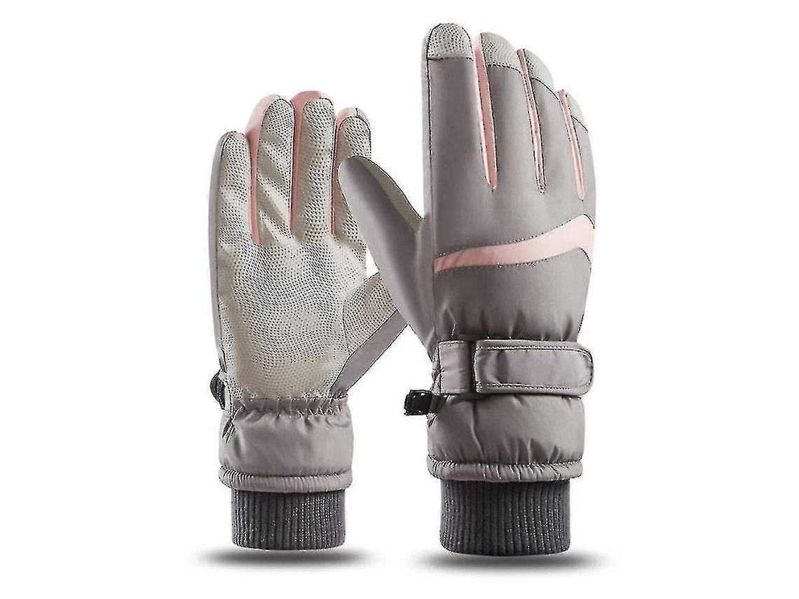 Luvas De Esqui De Inverno Para Homens E Mulheres, Para Atividades Ao Ar Livre, À Prova Dágua, Antiderrapantes, Com Tela Sensível Aquaforge