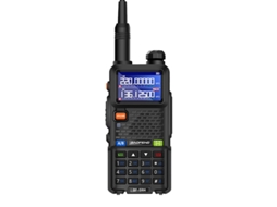 Rádio Portátil Bidirecional Multibanda Bf-5rh, Com Emparelhamento De Frequência Com Um Único Botão.