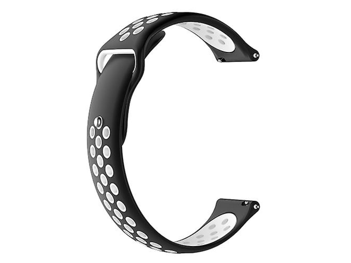 Lurelia Pulseira De Substituição, Compatível Com Relógio Garmin Fenix Chronos, Duas Cores, Preto E Branco