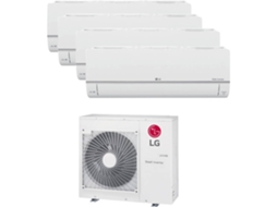 Ar Condicionado LG LGWMU5R30 (Outlet Grade A - 18+18+18+36 m² - 9000+9000+9000+18000 BTU - Cinzento)
