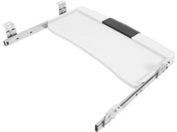 Bandeja Deslizante Para Teclado Tofficu E Suporte Prático Em Plástico Pp Uso Sob A Mesa Com Trilhos De Aço Inoxidável