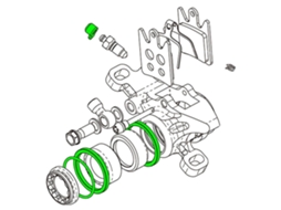 Travões HOPE Caliper seal kit v2