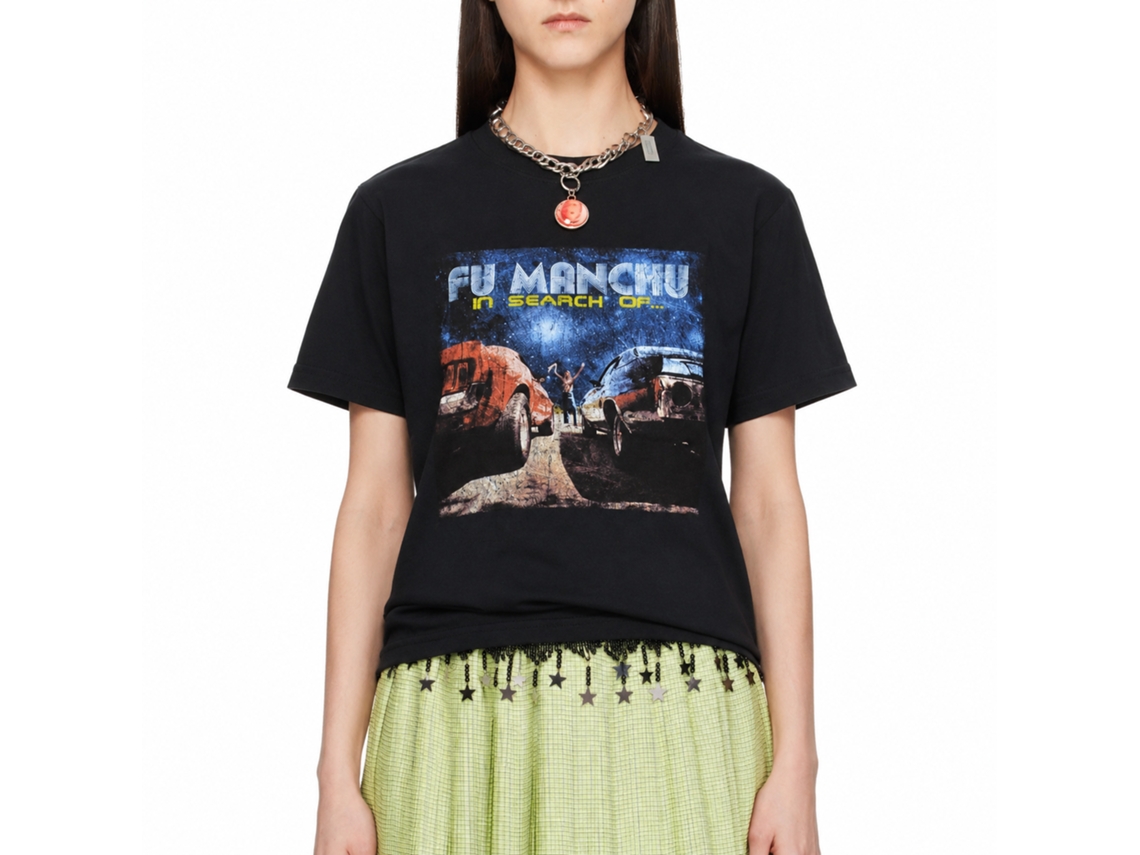 Fu Manchu In Search Of... T-shirt Unisex Adults Size:l