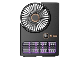 Ventilador de mosquitos MDUG recarregável, mesa, interno e externo