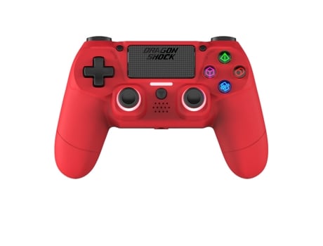 DRAGONSHOCK Mizar Vermelho Bluetooth Gamepad Playstation 4
