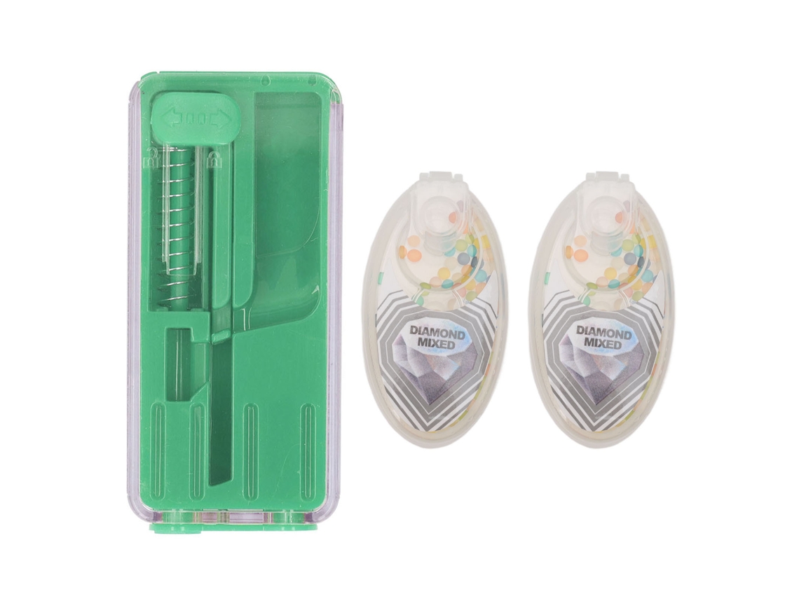 Suporte para cigarro ABS com uma mão, cápsulas de sabor para acessórios de fumar