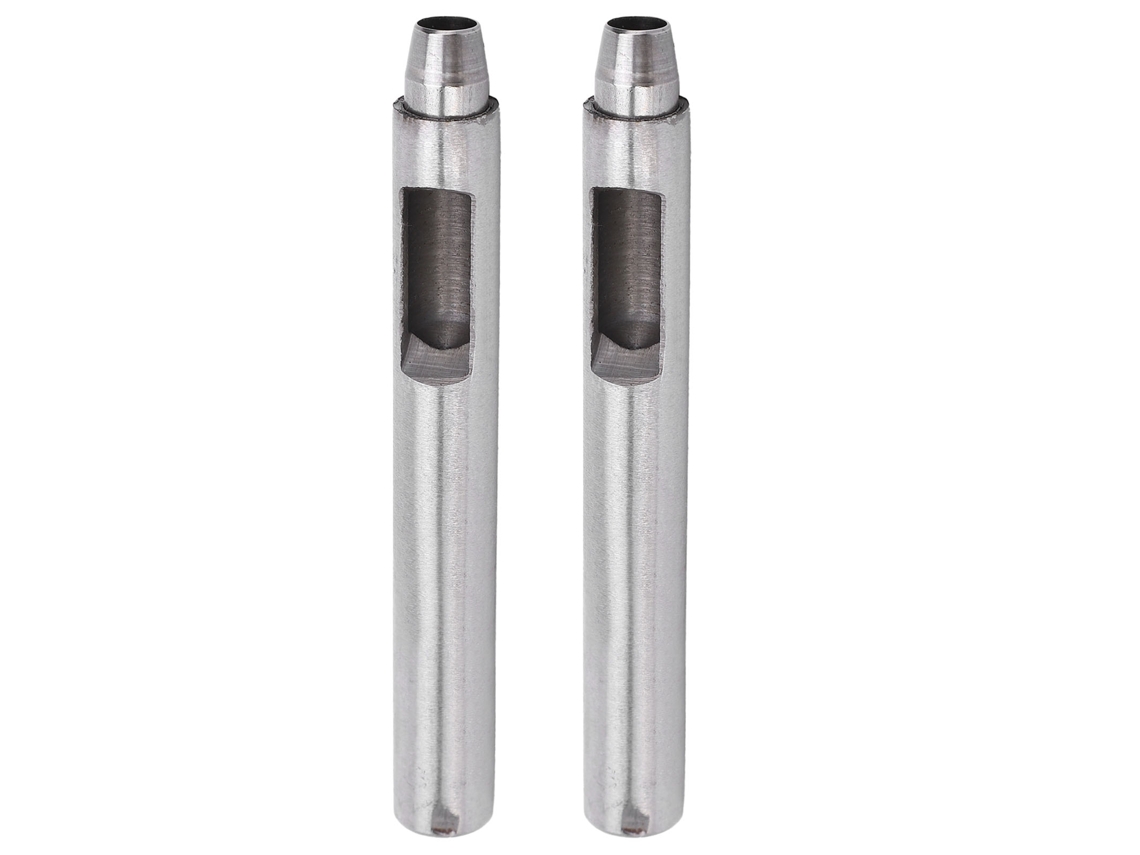 Furador De Buracos Redondo Para Couro 2 Peças Ferramenta De Perforar 8mm Acessórios De Ferreiro