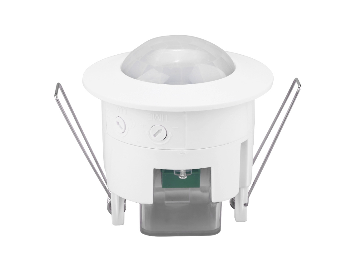 Laxiscreed Interruptor De Movimento Infravermelho Embutido Para Teto Com Detecção 360° E Tensão Ampla