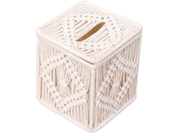 Organizador De Papel Higiênico Decorativo Com Capa Quadrada Para Caixa Lenços, Estilo Boho, Ideal Para Dormitório