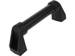 Empurrador de entrada auxiliar para autocaravana em aço carbono de 31 mm, com sistema de montagem.