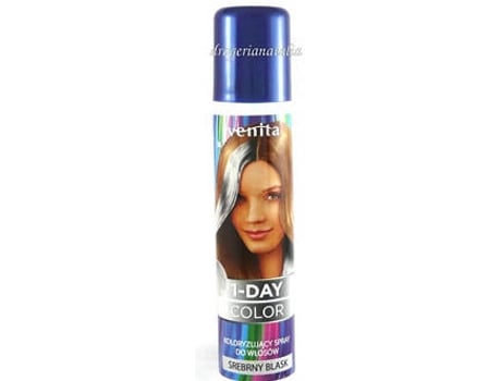 Spray para o Cabelo VENITA Coloring Spray Silver Shine
