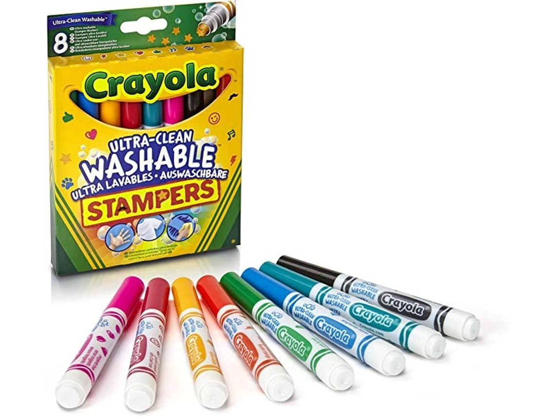 Marcadores De Carimbo Ultra Laváveis Crayola