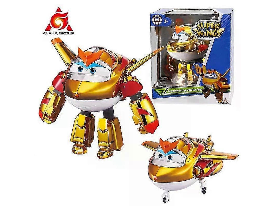 Figura Transformável De Robô Avião, 5 Polegadas, Para Criançasgolden Boy