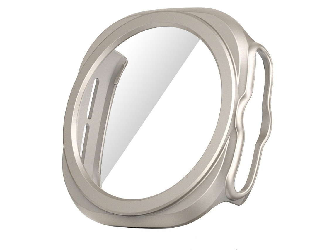 Capa Para Samsung Galaxy Watch 8/9 40 Mm, Com Amortecimento Em Policarbonato Rígido Luminoso Panoona
