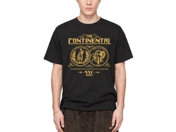 Rockinstone John Wick Coin Black Adult T-shirt Size:s