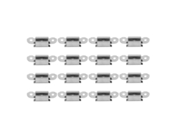 16 Peças Prendedores Cama Quente Impressora 3d Aço Inoxidável Clamps para Creality Ender 3 S/MARCA