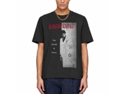 Rockinstone Scarface Movie Every Dog Solid Smoke Adult T-shirt Size:s