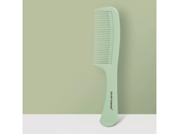 Pente Plano de Plástico com Dentes Largos para Massagem Capilar e do Couro Cabeludo. MDUG (estilo 5 Verde)