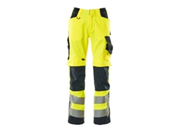 Calças Grandes Com Bolsos Para Joelheiras Safe Supreme 15579 Amarelo 60 / 32 MASCOT