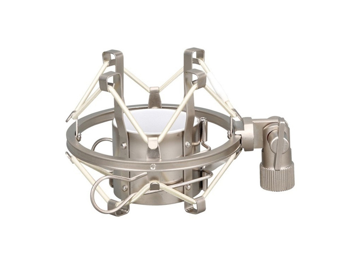 Suporte Antichoque Para Microfone, Shock Mount, Holder Anti Vibrações