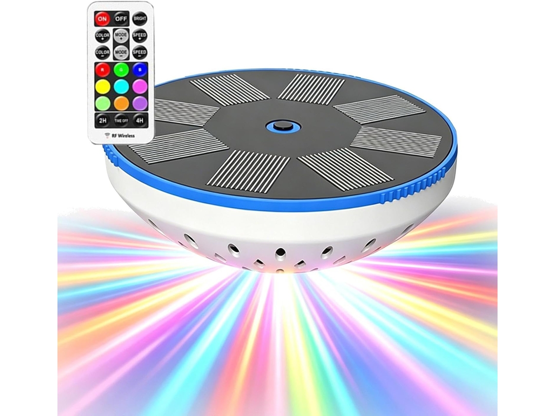 Luzes Solares Piscina GOKOCO com 10 modos para decoração e jardim (LxAxP cm)